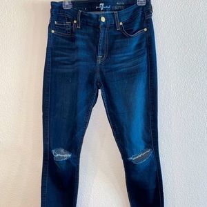 7 for all mankind skinny jeans